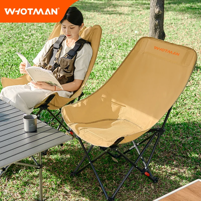 Whotman Outdoor Folding Chair High Back Moon Chair Portable Three Gear Adjustment Beach Chaise Lounge Storage Lunch Break Chair
Whotman Outdoor Folding Chair High Back Moon Chair Portable Three Gear Adjustment Beach Chaise Lounge Storage Lunch Break Chair