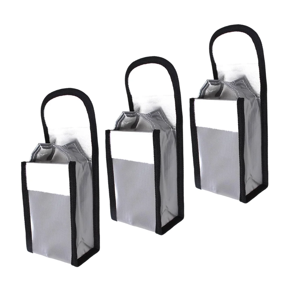 For Lipo Battery Safe Bag 3Pcs Fireproof Explosion Proof Pouch 140x90x55mm For Drone- RC Car Charging Storage Protection
For Lipo Battery Safe Bag 3Pcs Fireproof Explosion Proof Pouch 140x90x55mm For Drone- RC Car Charging Storage Protection