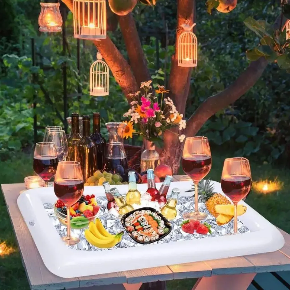 Забавный портативный надувной поднос для салат-бара, поднос для фуршета у бассейна, надувной сервировочный поднос из ПВХ для летних водных вечеринок
Забавный портативный надувной поднос для салат-бара, поднос для фуршета у бассейна, надувной сервировочный поднос из ПВХ для летних водных вечеринок