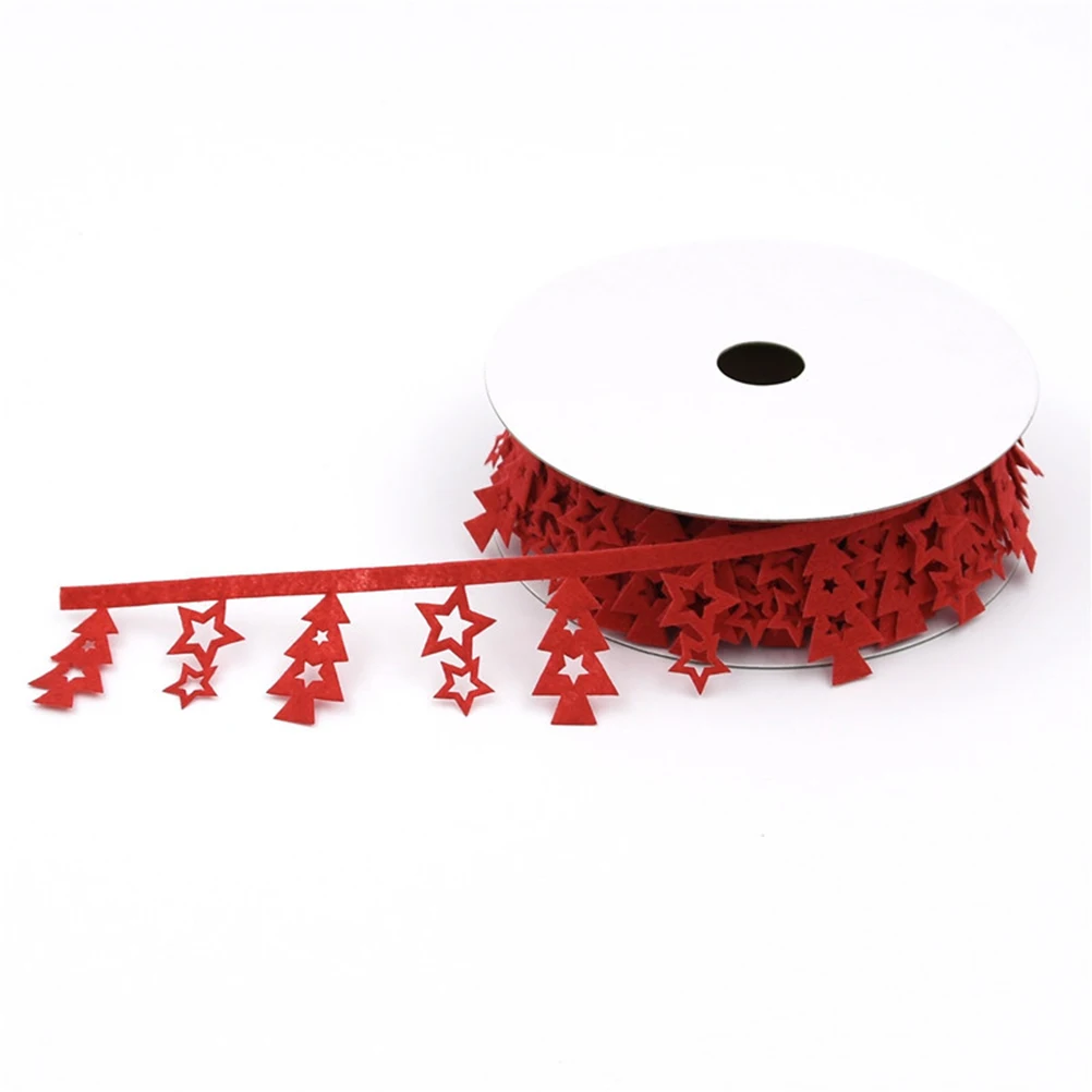 Christmas Tree Five-pointed Star Ribbon Decorative Ornaments Red Color Party Wedding Gifts Holiday Packages Bright Festive
Christmas Tree Five-pointed Star Ribbon Decorative Ornaments Red Color Party Wedding Gifts Holiday Packages Bright Festive