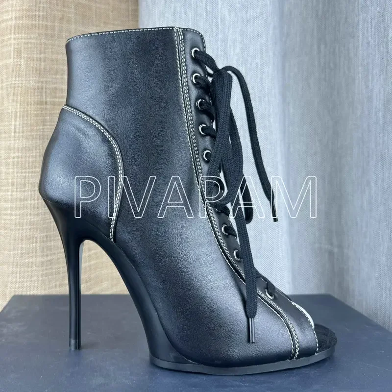 Womens Jazz Dance Shoes 11CM Thick Buttom Platform Pumps Peep Toe Stilettos High Heels Lace Up Short Boots Ballroom Dance Heels
Womens Jazz Dance Shoes 11CM Thick Buttom Platform Pumps Peep Toe Stilettos High Heels Lace Up Short Boots Ballroom Dance Heels