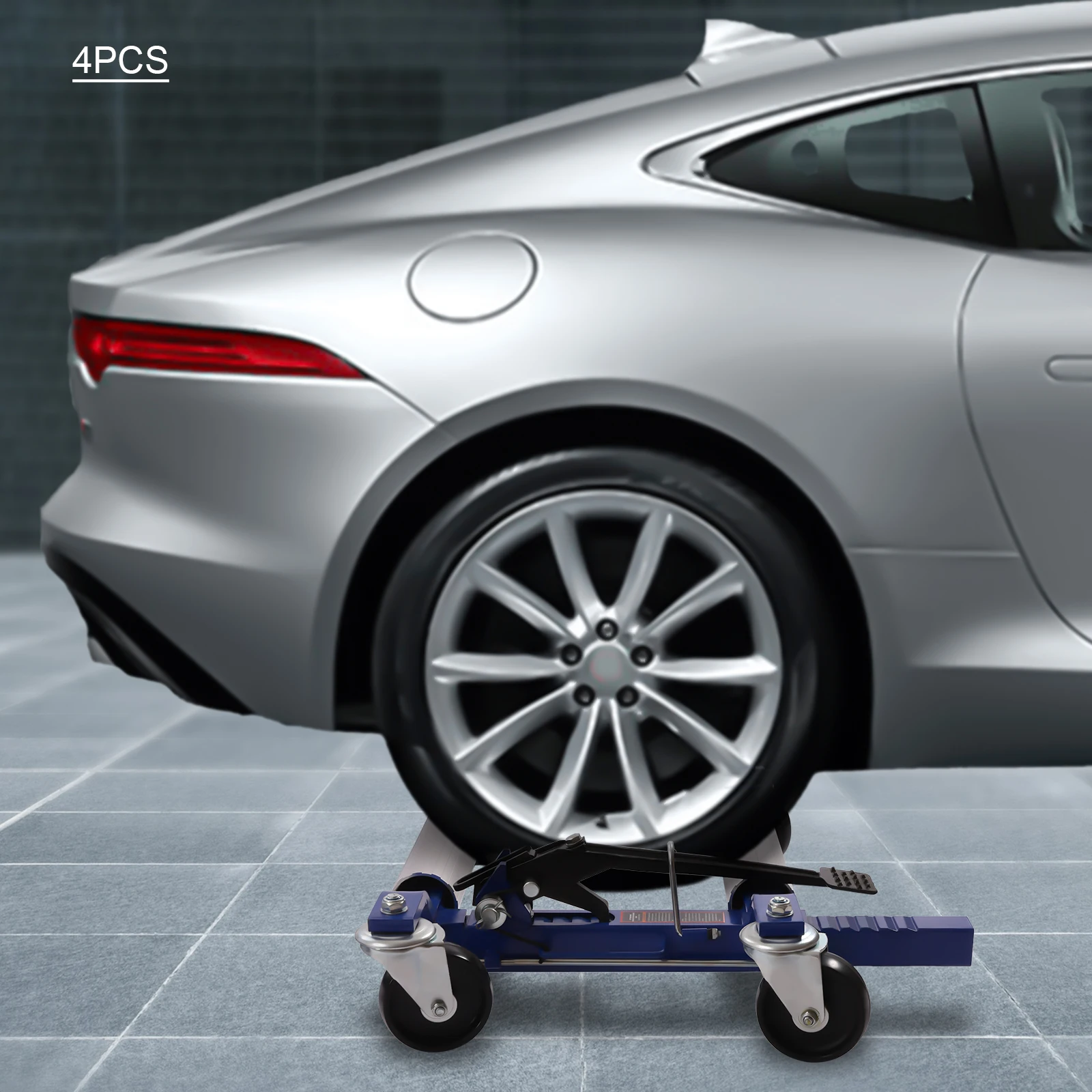 4PCS Car Moving Dolly 5200lbs 10"-22.5" Tires Car Tire Wheel Trolley Dolly Car Tire Stake for Sedan and SUVs H-Type Pin Non-slip
4PCS Car Moving Dolly 5200lbs 10"-22.5" Tires Car Tire Wheel Trolley Dolly Car Tire Stake for Sedan and SUVs H-Type Pin Non-slip