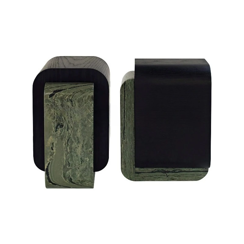 Light luxury minimalist natural marble bedside table, small double-draw bedside table in household bedroom
Light luxury minimalist natural marble bedside table, small double-draw bedside table in household bedroom