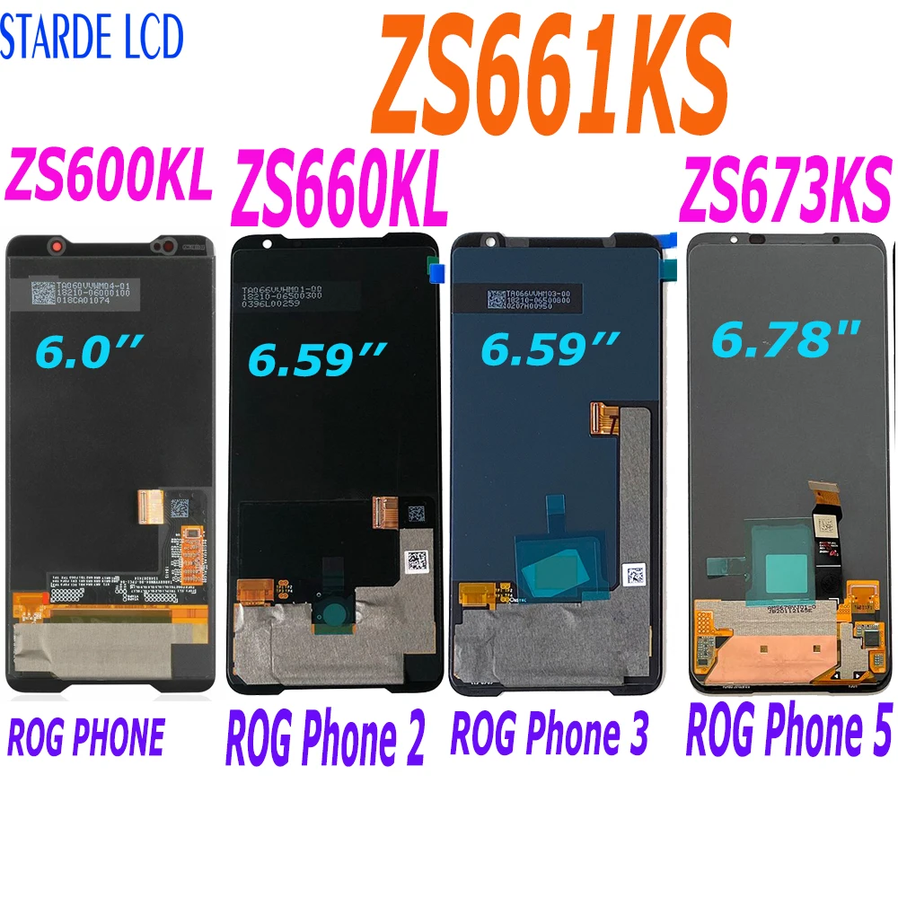 Топ Оригинал 6,59 для ASUS ROG Phone 2 Phone2 Phone ZS660KL ZS600KL, ЖК-дисплей, экран стандарта ZS661KS
Топ Оригинал 6,59 для ASUS ROG Phone 2 Phone2 Phone ZS660KL ZS600KL, ЖК-дисплей, экран стандарта ZS661KS