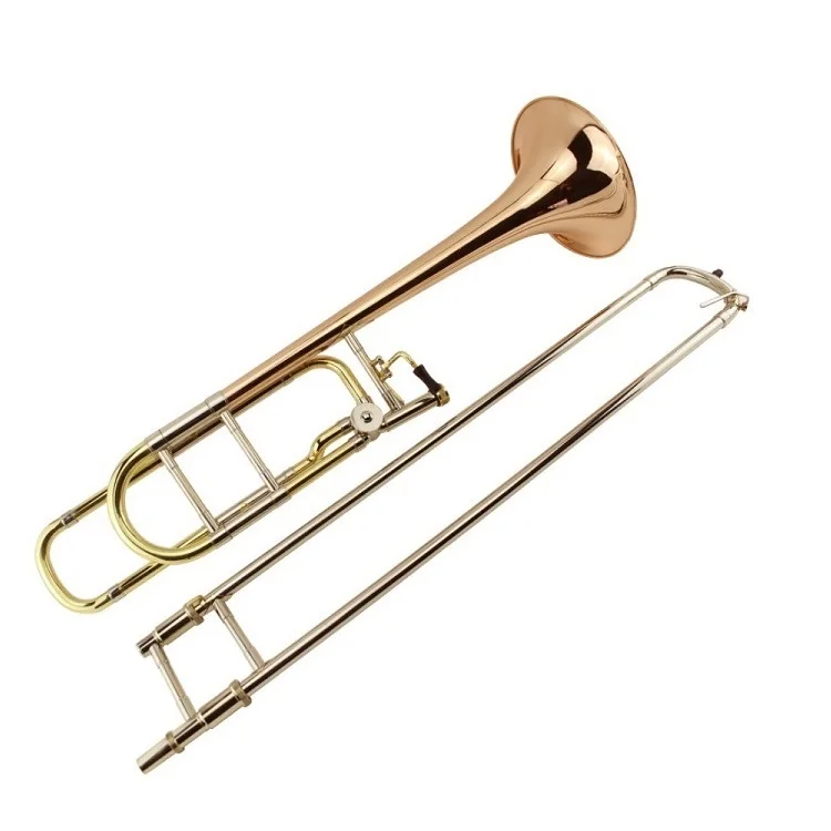 Professional Handmade Bb/F Key Yellow Brass Clear Lacquer Modulated Tenor Trombone
Professional Handmade Bb/F Key Yellow Brass Clear Lacquer Modulated Tenor Trombone