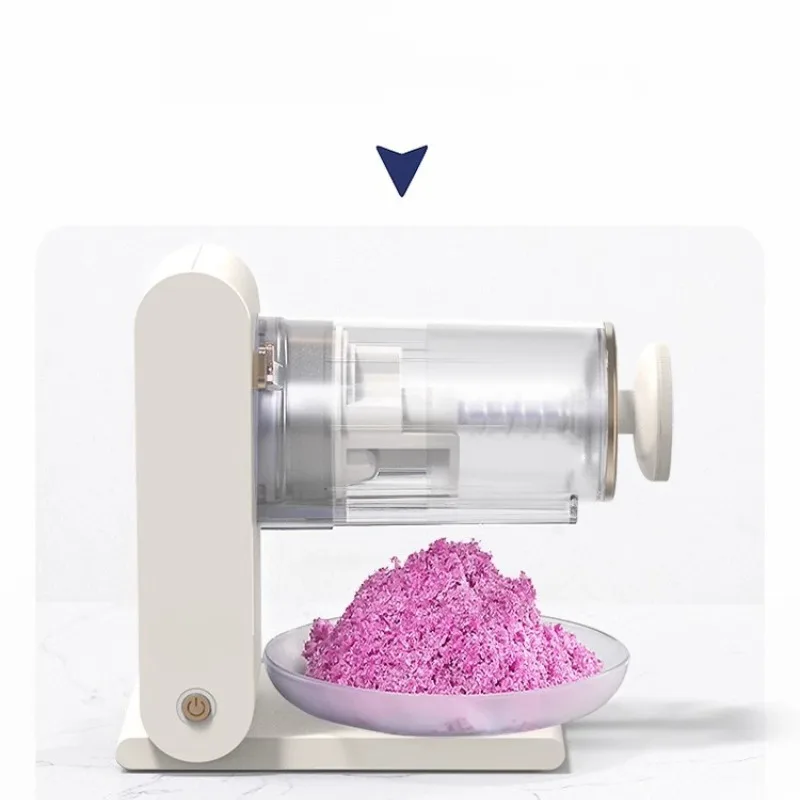 = Shaved ice machine household small automatic snowflake ice stall unplugged cotton smoothie machine
= Shaved ice machine household small automatic snowflake ice stall unplugged cotton smoothie machine