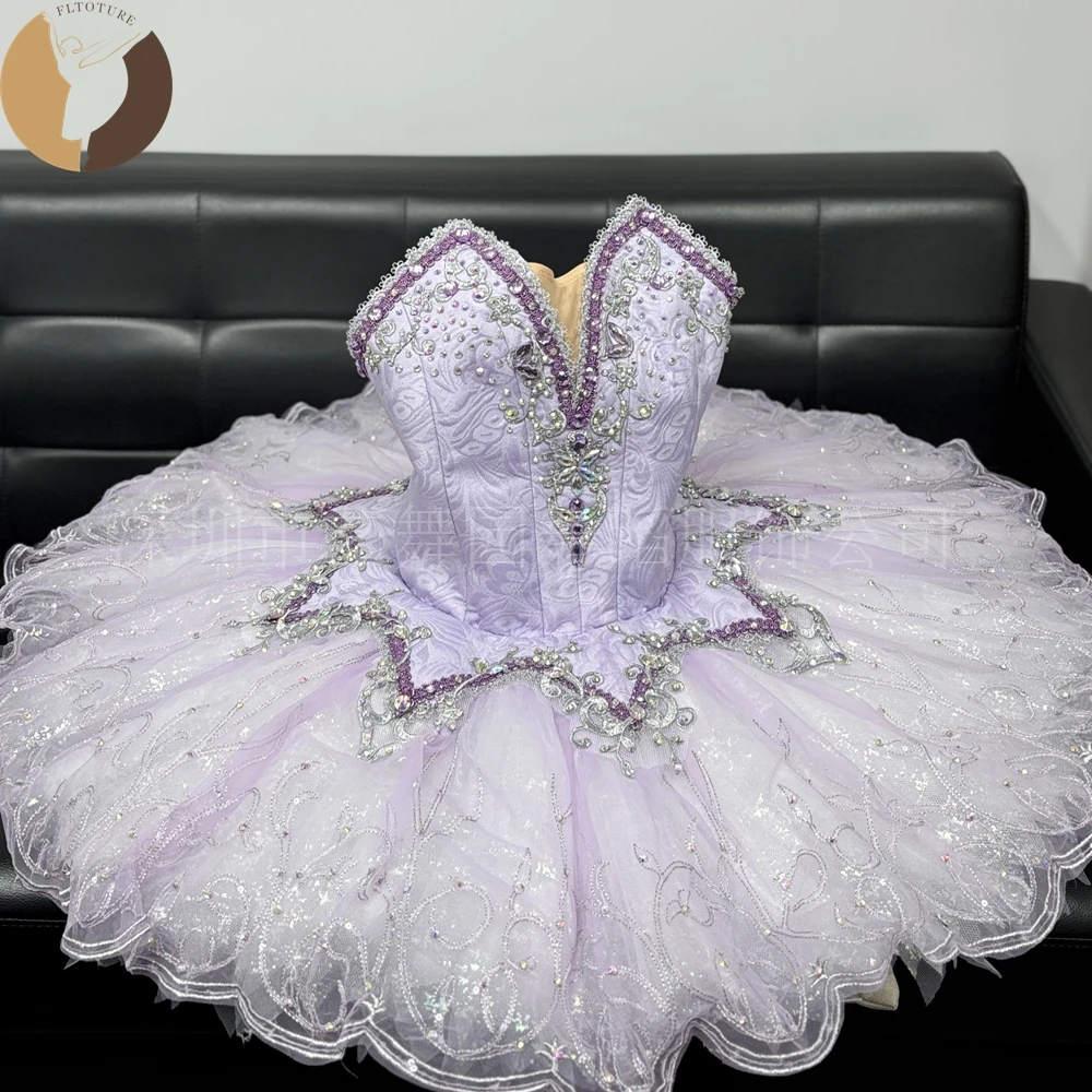 FLTOTURE YN2059 High Quality Women Lilac Pancake Tutu Dresses Girls Custom Made Ballet Performance Fairy Doll Costumes Skirt
FLTOTURE YN2059 High Quality Women Lilac Pancake Tutu Dresses Girls Custom Made Ballet Performance Fairy Doll Costumes Skirt