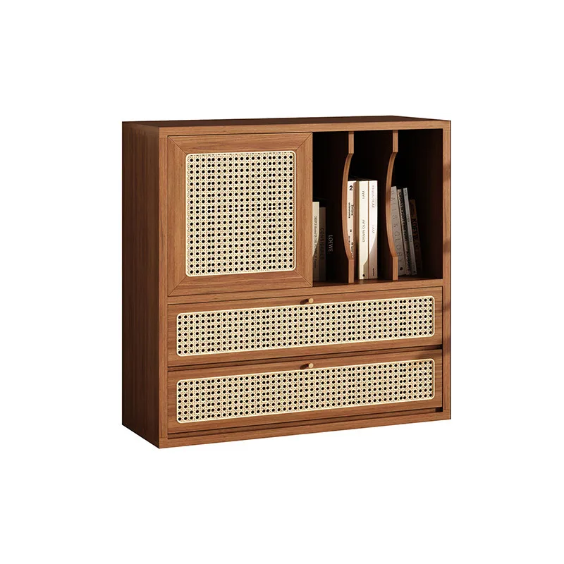Nordic retro solid wood free combination cabinet living room storage bookcase locker multi-functional integrated floor locker
Nordic retro solid wood free combination cabinet living room storage bookcase locker multi-functional integrated floor locker