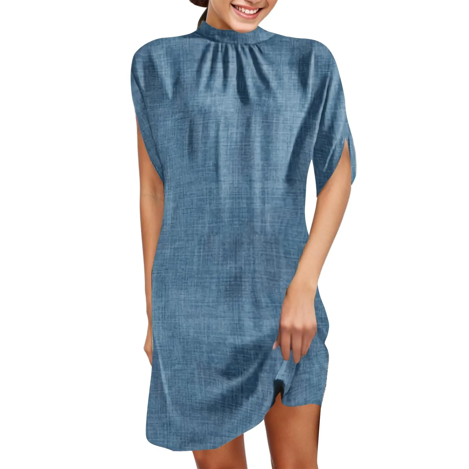 Summer Patchwork Short Dress Women 2023 Casual O Neck Short Sleeve Party Dress Ladies Sleeveless Loose Beach Dresses
Summer Patchwork Short Dress Women 2023 Casual O Neck Short Sleeve Party Dress Ladies Sleeveless Loose Beach Dresses
