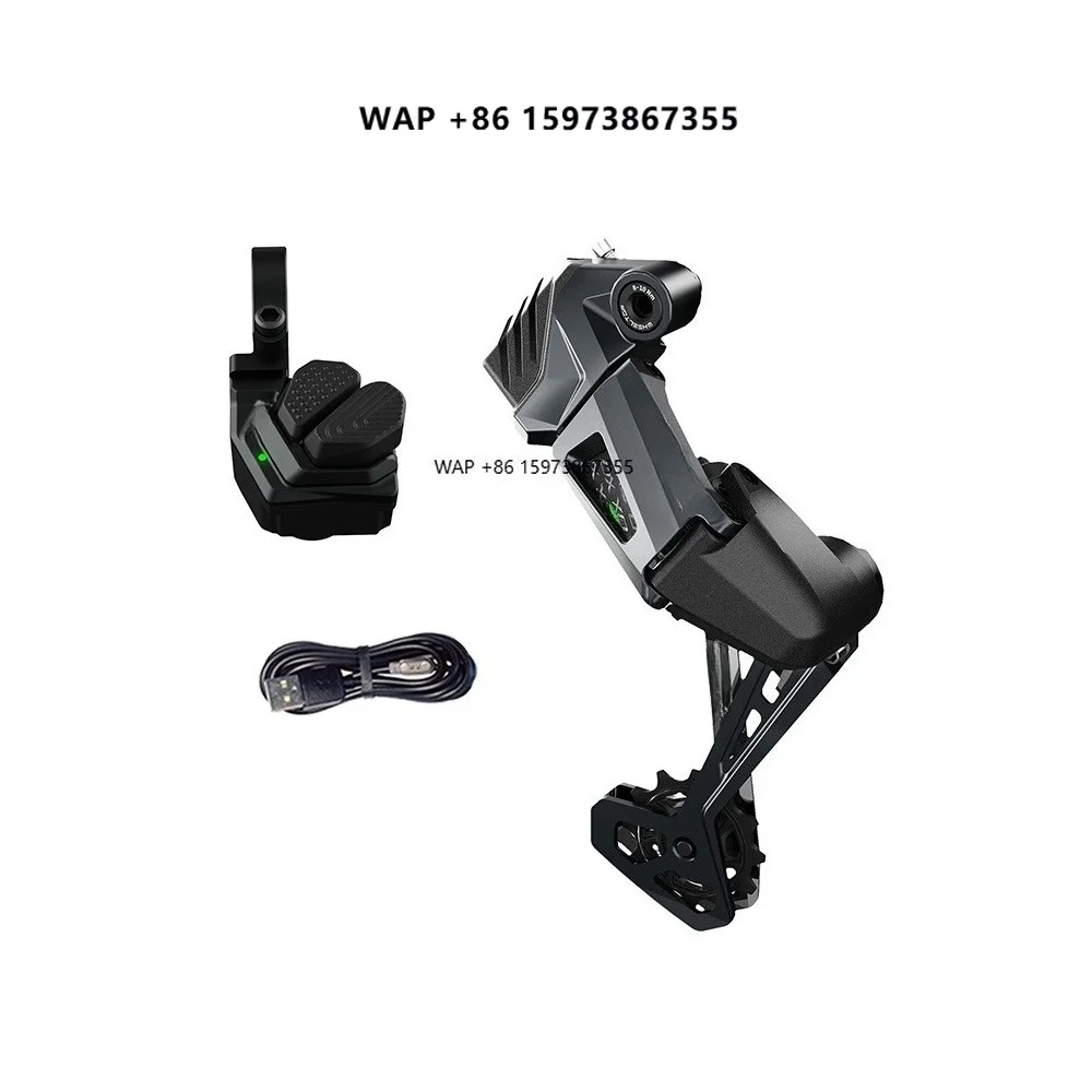 Wireless Electronic Alloy Rear Chain Shifter for Mountain Bikes - Waterproof 7-14 Speed Durable Shifter
Wireless Electronic Alloy Rear Chain Shifter for Mountain Bikes - Waterproof 7-14 Speed Durable Shifter