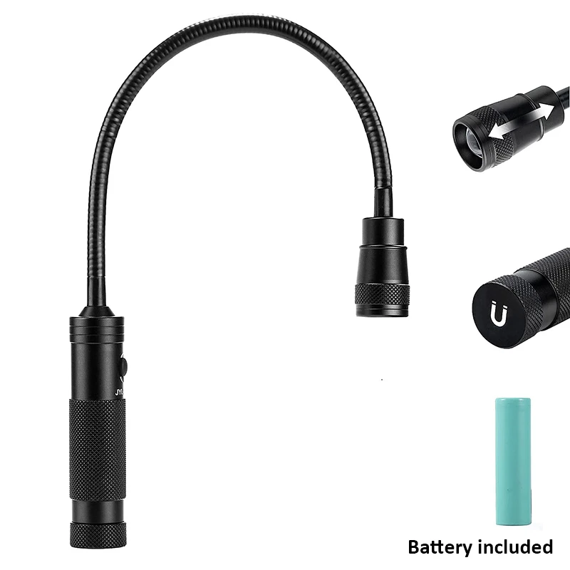 LED Work Light Ultra Bright Flexible Gooseneck Flashlight with Magnetic Base Adjustable Zoomable Grill Light For Emergency BBQ
LED Work Light Ultra Bright Flexible Gooseneck Flashlight with Magnetic Base Adjustable Zoomable Grill Light For Emergency BBQ