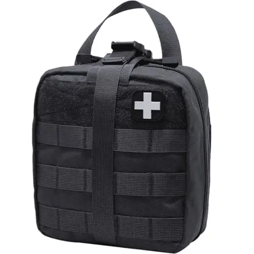 Compact 180-Piece Waterproof Emergency Medical Kit With MOLLE Webbing For Outdoor Adventures Travel And Vehicle Use
Compact 180-Piece Waterproof Emergency Medical Kit With MOLLE Webbing For Outdoor Adventures Travel And Vehicle Use
