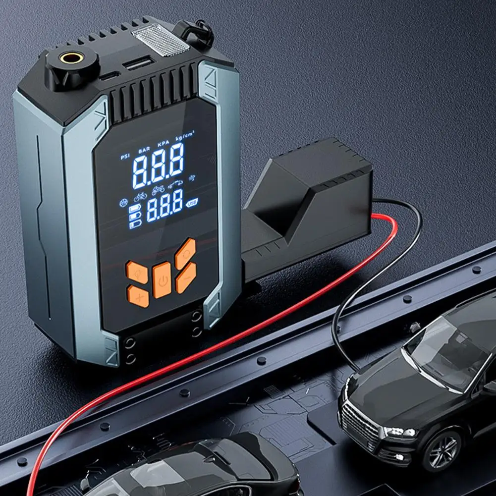 Air Compressor Portable Rechargeable Tire Inflator Starter With Device Auto Display Inflator Digital Car Tyre Detection Pre F9F6
Air Compressor Portable Rechargeable Tire Inflator Starter With Device Auto Display Inflator Digital Car Tyre Detection Pre F9F6
