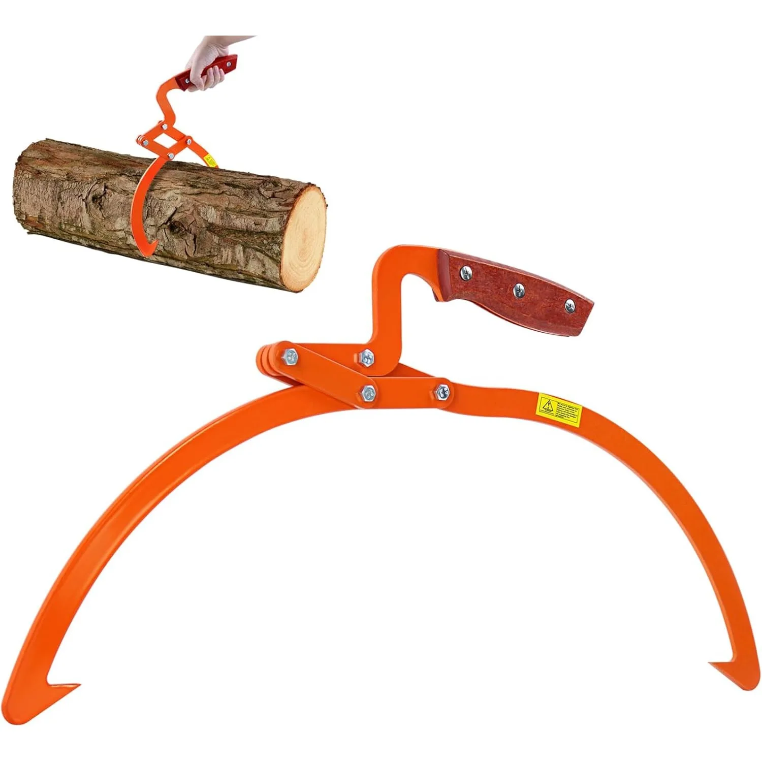 10/16 orange log pliers, logging grab pliers with non-slip grips, tools for handling, dragging, and carrying logs
10/16 orange log pliers, logging grab pliers with non-slip grips, tools for handling, dragging, and carrying logs
