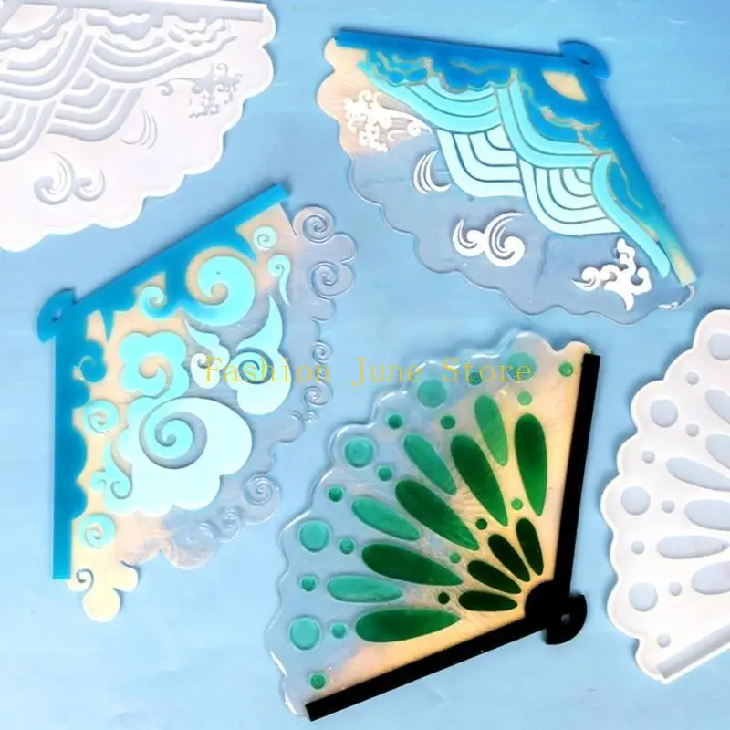 N5KA Fan Ornament Silicone Mold Epoxy Mold Resin Pendant Mold Suitable for Diy Crafts
N5KA Fan Ornament Silicone Mold Epoxy Mold Resin Pendant Mold Suitable for Diy Crafts