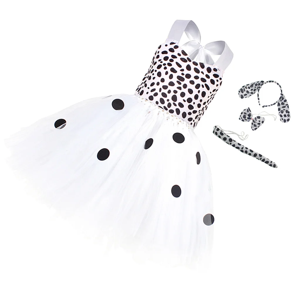 Dalmatian Princess Dress Spotted Mesh Costume Girls Dog Ears Headband XL 8 9Y Party Christmas Photo Props Child Role Play
Dalmatian Princess Dress Spotted Mesh Costume Girls Dog Ears Headband XL 8 9Y Party Christmas Photo Props Child Role Play