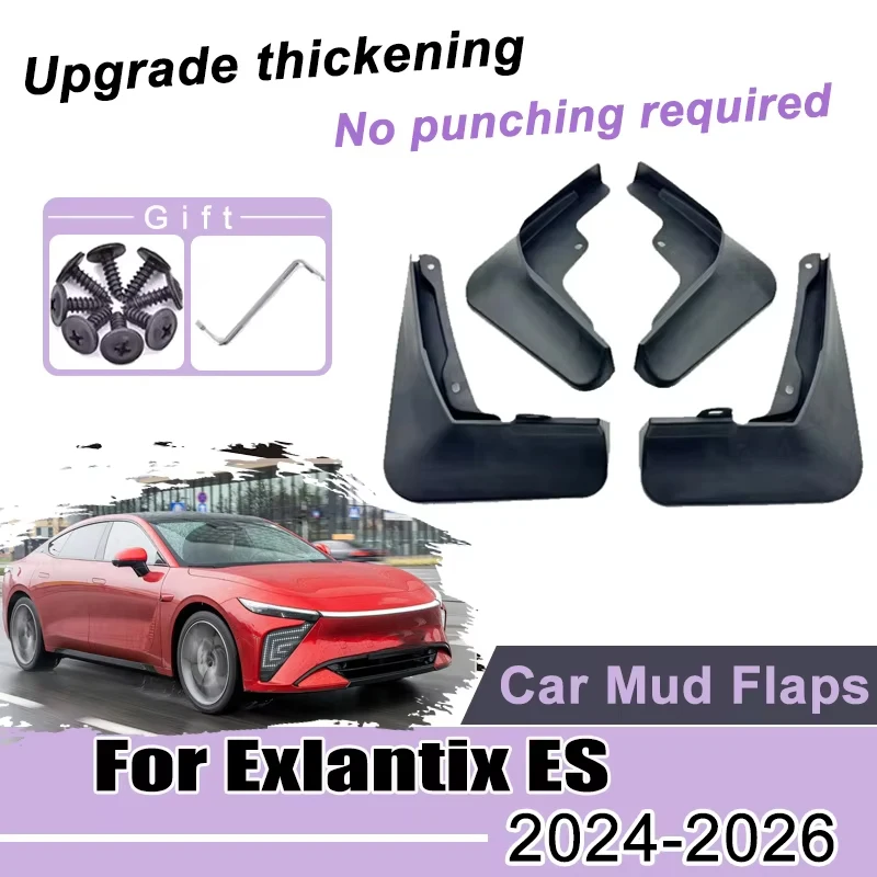 Car Mudflaps For Exlantix ES 2024 2025 2026 Exeed ES7 Sterra ES 4pcs Mudguard Mud Splash Anti-fouling Guards Fenders Accessories
Car Mudflaps For Exlantix ES 2024 2025 2026 Exeed ES7 Sterra ES 4pcs Mudguard Mud Splash Anti-fouling Guards Fenders Accessories