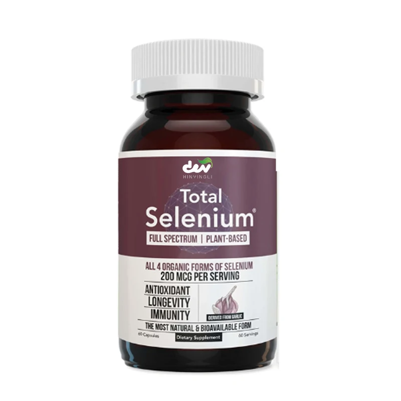 Plant based selenium - full spectrum, containing 4 basic organic forms of selenium, from garlic, 60 capsules
Plant based selenium - full spectrum, containing 4 basic organic forms of selenium, from garlic, 60 capsules