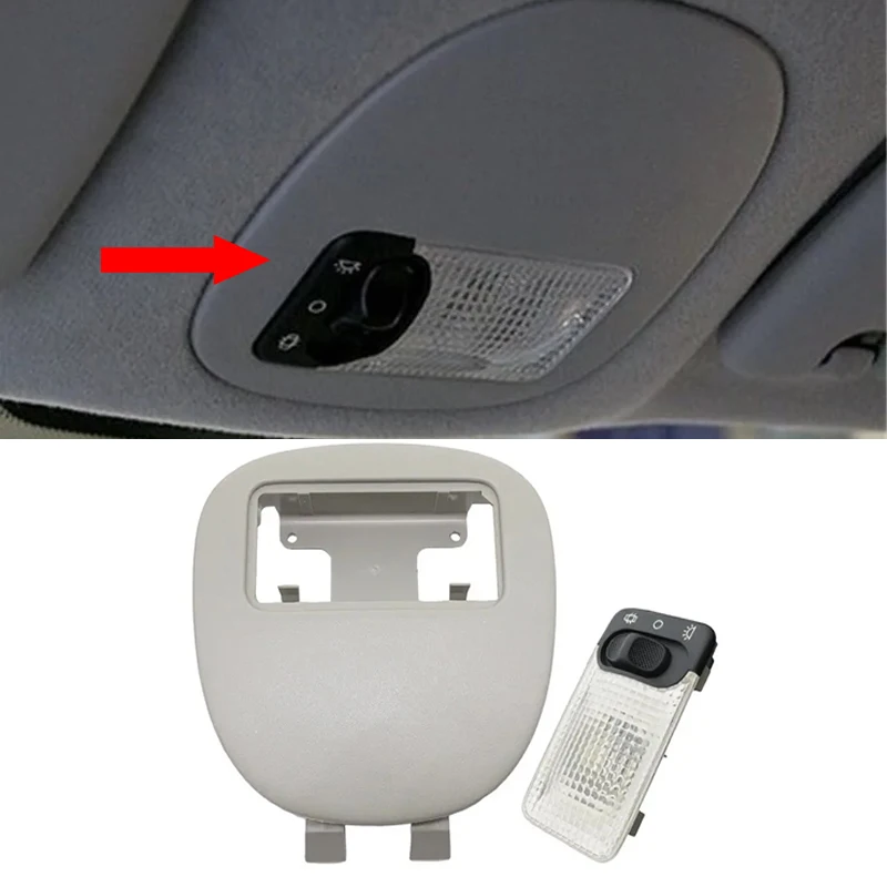 Car Front Interior Dome Reading Light Lamp & Light Shield Panel Cover For Peugeot 206 207 For Citroen C2 9625049077
Car Front Interior Dome Reading Light Lamp & Light Shield Panel Cover For Peugeot 206 207 For Citroen C2 9625049077