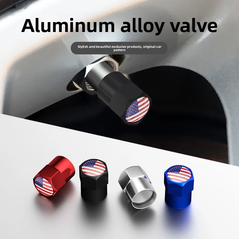 4pcs Universal Aluminum Alloy Hexagonal Cylinder Tire Valve Caps Dust Proof Automobile Tire Valve Core Cover Protection
4pcs Universal Aluminum Alloy Hexagonal Cylinder Tire Valve Caps Dust Proof Automobile Tire Valve Core Cover Protection