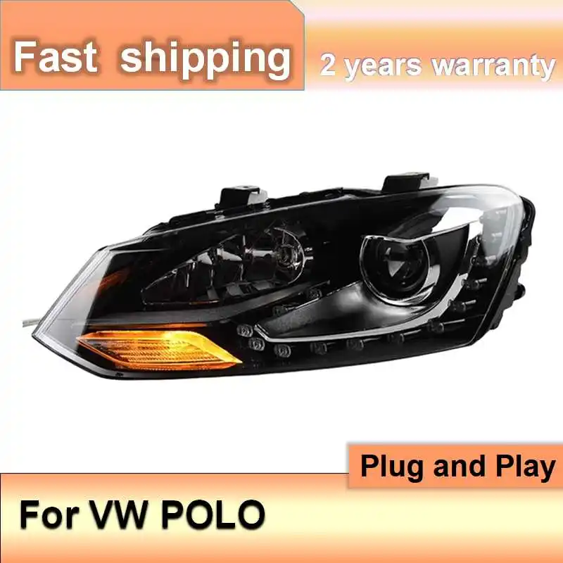 Car Accessories for VW Polo Headlamp 2011-2018 Polo Headlight DRL Turn Signal Low High Beam Projector Lens
Car Accessories for VW Polo Headlamp 2011-2018 Polo Headlight DRL Turn Signal Low High Beam Projector Lens