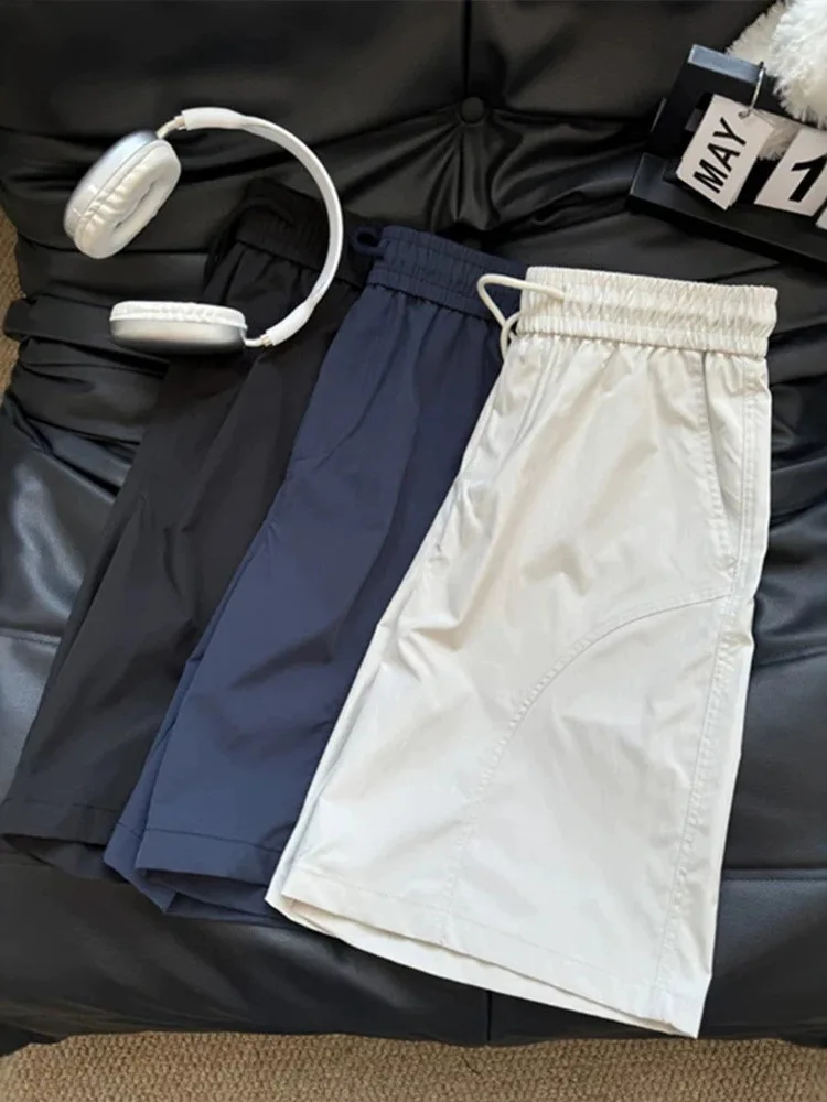 Quick Dry Basketball Shorts Men's Summer Thin Loose Casual Sports Beach Pants Pure Color Polyester Fiber Straight Leg Fit
Quick Dry Basketball Shorts Men's Summer Thin Loose Casual Sports Beach Pants Pure Color Polyester Fiber Straight Leg Fit