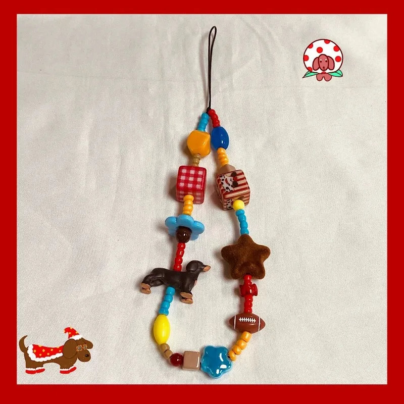 Star Dog Mobile Phone Chain New Phone Hanging Rope Short Camera Hanging Chain Female Creative Pendant Versatile Chain
Star Dog Mobile Phone Chain New Phone Hanging Rope Short Camera Hanging Chain Female Creative Pendant Versatile Chain
