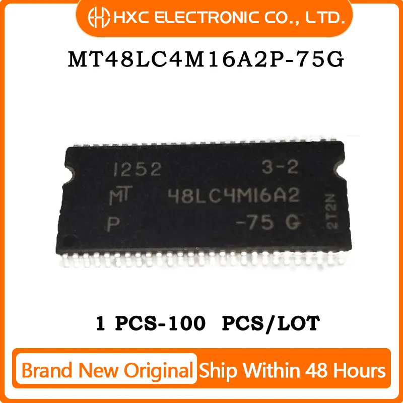 1PCS/10PCS/50PCS/100PCS MT48LC4M16A2P-75G TSOP54 MT48LC4M16A2P Brand New Original IC CHIP
1PCS/10PCS/50PCS/100PCS MT48LC4M16A2P-75G TSOP54 MT48LC4M16A2P Brand New Original IC CHIP