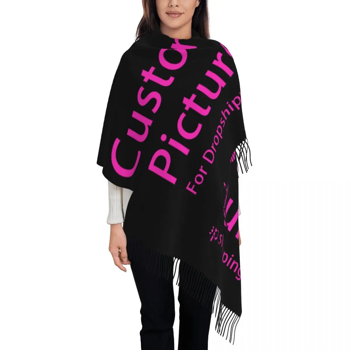 Custom Print Personalized Custom Photo Logo Scarf Women Men Winter Fall Warm Scarves Customized DIY Print Shawl Wrap
Custom Print Personalized Custom Photo Logo Scarf Women Men Winter Fall Warm Scarves Customized DIY Print Shawl Wrap