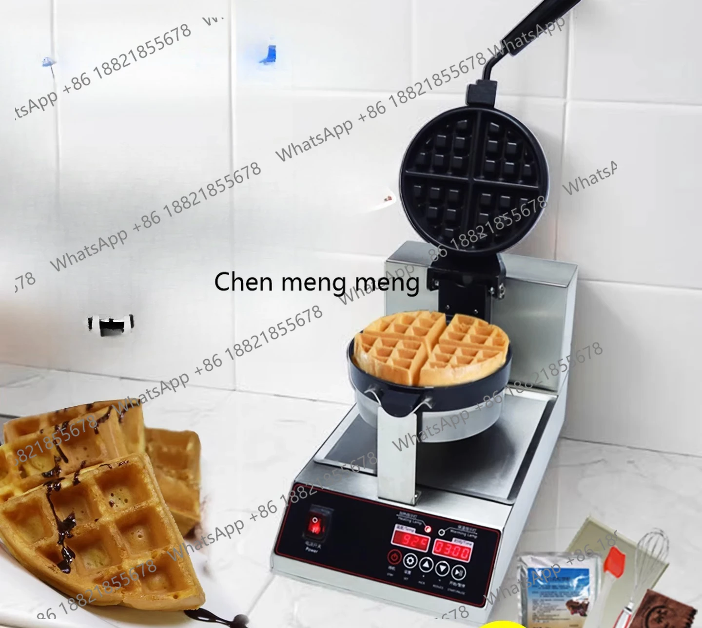 Вафельница Коммерческая машина для изготовления кексов Электрическая утолщающая полоска Дисплей Решетчатая машина для изготовления тортов Роторная вафельная печь
Вафельница Коммерческая машина для изготовления кексов Электрическая утолщающая полоска Дисплей Решетчатая машина для изготовления тортов Роторная вафельная печь