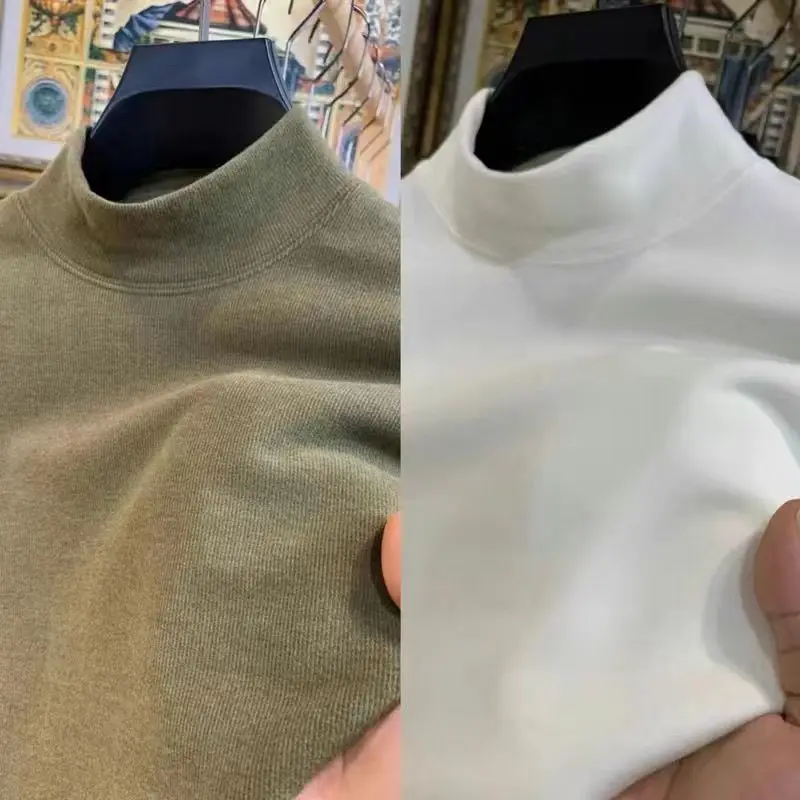 2 шт. мужская осенне-зимняя новая толстая теплая базовая рубашка, весеннее теплое нижнее белье с полувысоким воротником, футболка с длинными рукавами и внутренней стороны
2 шт. мужская осенне-зимняя новая толстая теплая базовая рубашка, весеннее теплое нижнее белье с полувысоким воротником, футболка с длинными рукавами и внутренней стороны