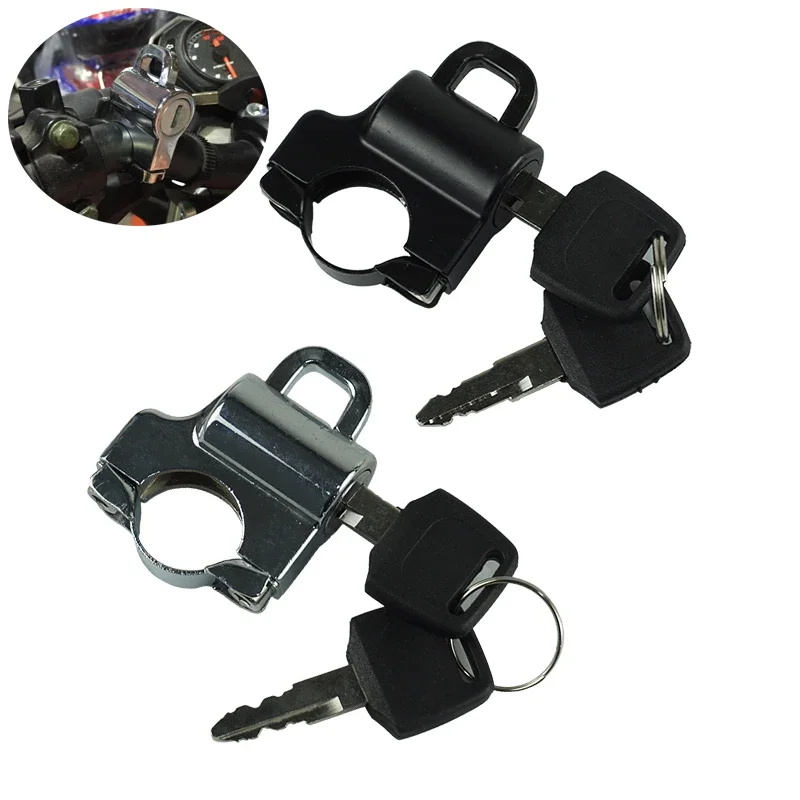 Univesal Motorcycle Helmet Lock Motorbike Hanging Hook Keys Set Aluminum Chrome/Black For 7/8" 22mm handle Bar Accessories
Univesal Motorcycle Helmet Lock Motorbike Hanging Hook Keys Set Aluminum Chrome/Black For 7/8" 22mm handle Bar Accessories