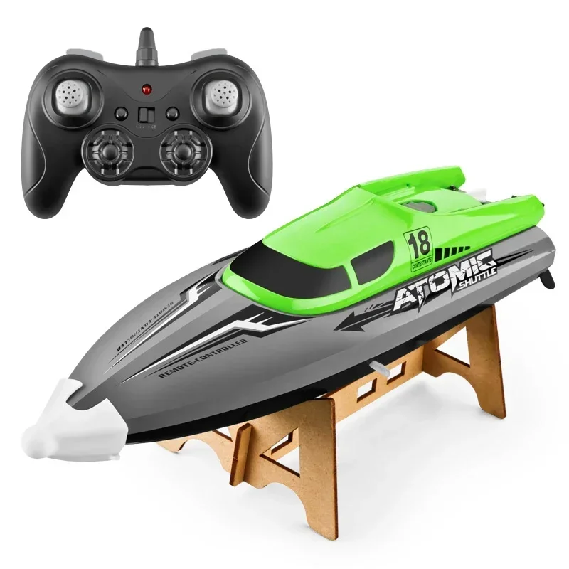 2.4g High-speed Remote Control Boat Water Cooling Cooling Capsize Reset Speed Boat Water Game Boat Toy
2.4g High-speed Remote Control Boat Water Cooling Cooling Capsize Reset Speed Boat Water Game Boat Toy
