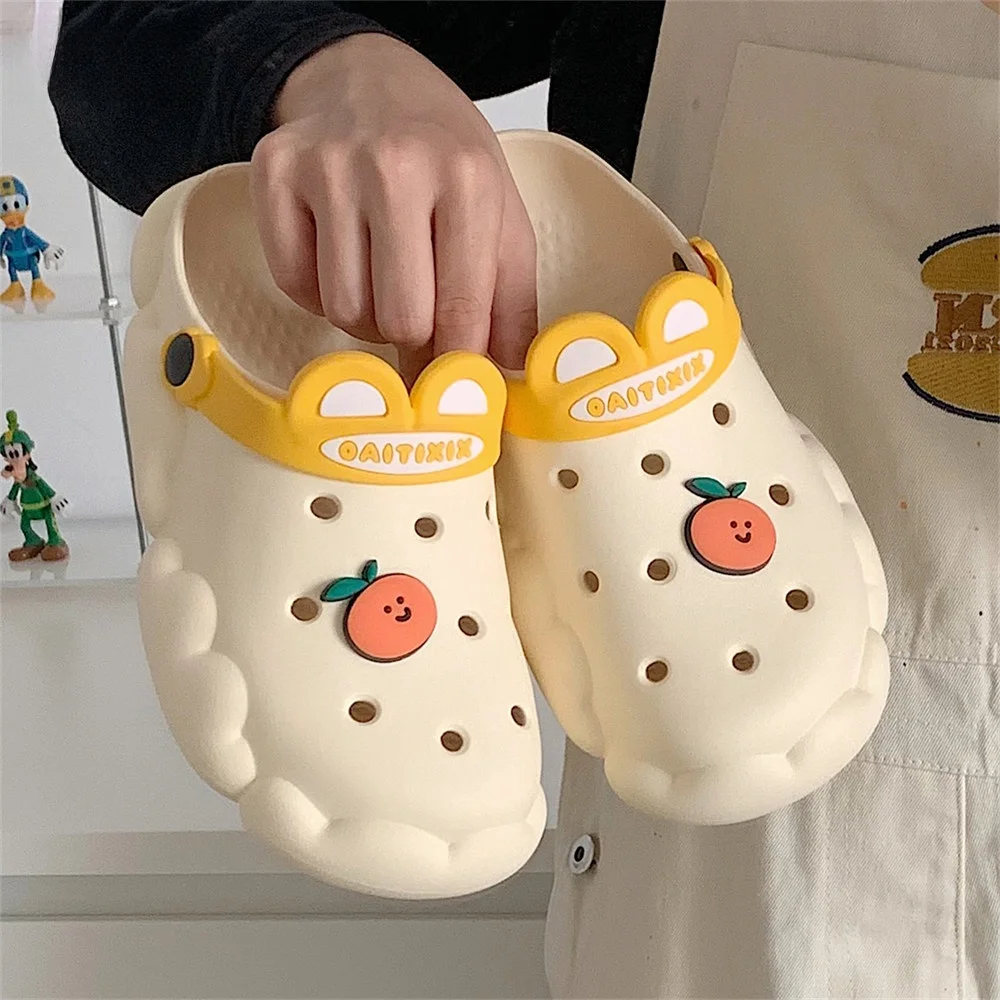 Adorable Orange EVA Anti-slip Summer Casual Soft Bottom Hollow out Sandals Women's Beach Slippers Open-Toe Outdoor Wear
Adorable Orange EVA Anti-slip Summer Casual Soft Bottom Hollow out Sandals Women's Beach Slippers Open-Toe Outdoor Wear