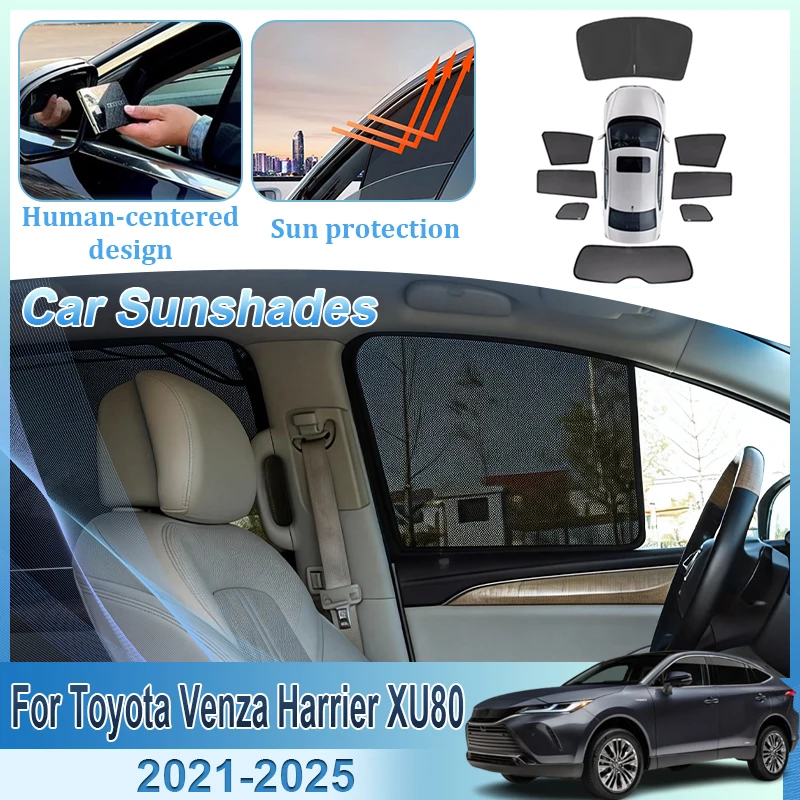 For Toyota Venza Harrier XU80 2021 2022 2023 2024 2025 Car Mesh Sunshade Magnetic Window Visor Privacy Curtains Auto Accessories
For Toyota Venza Harrier XU80 2021 2022 2023 2024 2025 Car Mesh Sunshade Magnetic Window Visor Privacy Curtains Auto Accessories