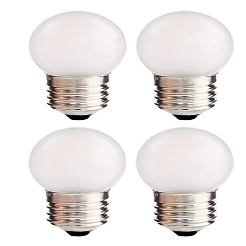 4pcs Grensk G40 LED Light Bulbs 3W 2700K Standard Base E26 LED Energy Saving Bulb 30W Equivalent Lights Bulb, for Bathroom, Bedroom
4pcs Grensk G40 LED Light Bulbs 3W 2700K Standard Base E26 LED Energy Saving Bulb 30W Equivalent Lights Bulb, for Bathroom, Bedroom