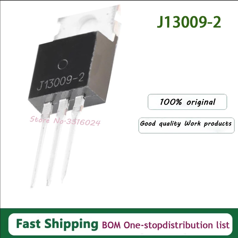 10PCS/lot IPA80R1K0CE 8R1K0CE 800Ⅴ 5.7A TO-220F J13009-2 FJP13009-2 TO-220 700V 12A 100% NEW
10PCS/lot IPA80R1K0CE 8R1K0CE 800Ⅴ 5.7A TO-220F J13009-2 FJP13009-2 TO-220 700V 12A 100% NEW