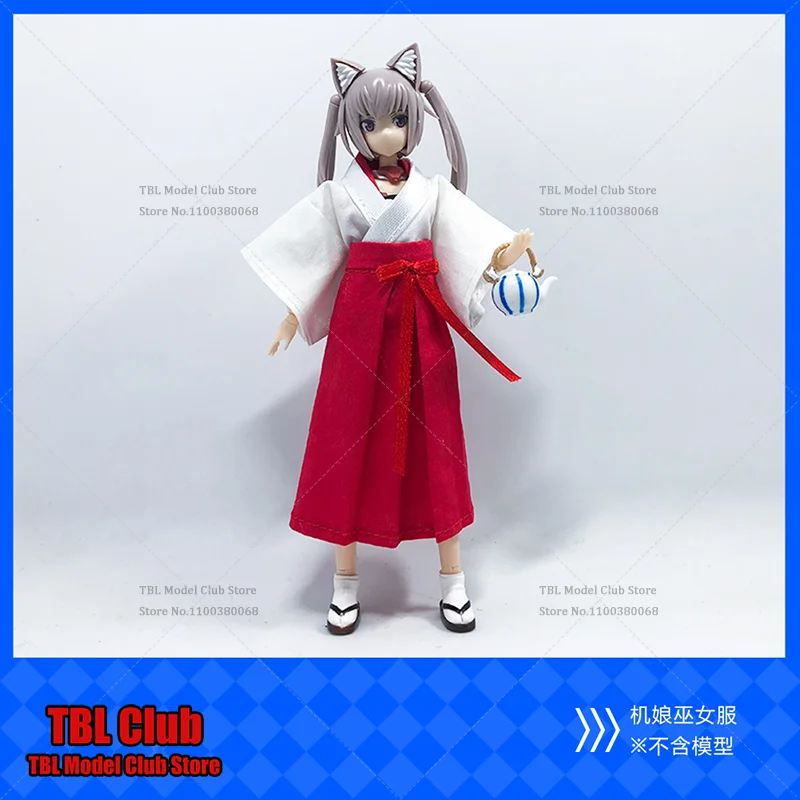 1/12 Scale Female Clothes Cat Ear Girl Cute Mo E Japanese Style Priestess Costume For FAG 6-inch Action Figure Soldier Scene
1/12 Scale Female Clothes Cat Ear Girl Cute Mo E Japanese Style Priestess Costume For FAG 6-inch Action Figure Soldier Scene