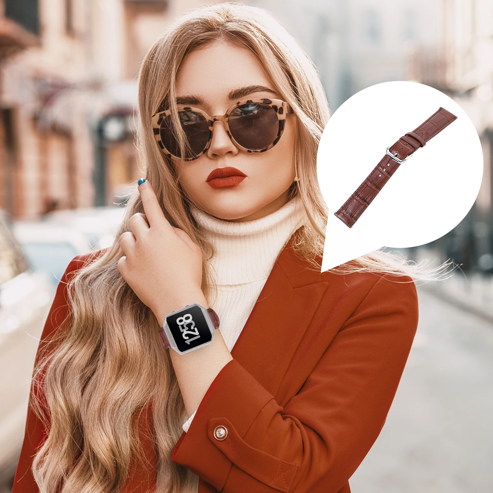Grain Vintage s Calfskin Watchb Durable Soft Adjustable Strap For Smart Watch Replacement
Grain Vintage s Calfskin Watchb Durable Soft Adjustable Strap For Smart Watch Replacement