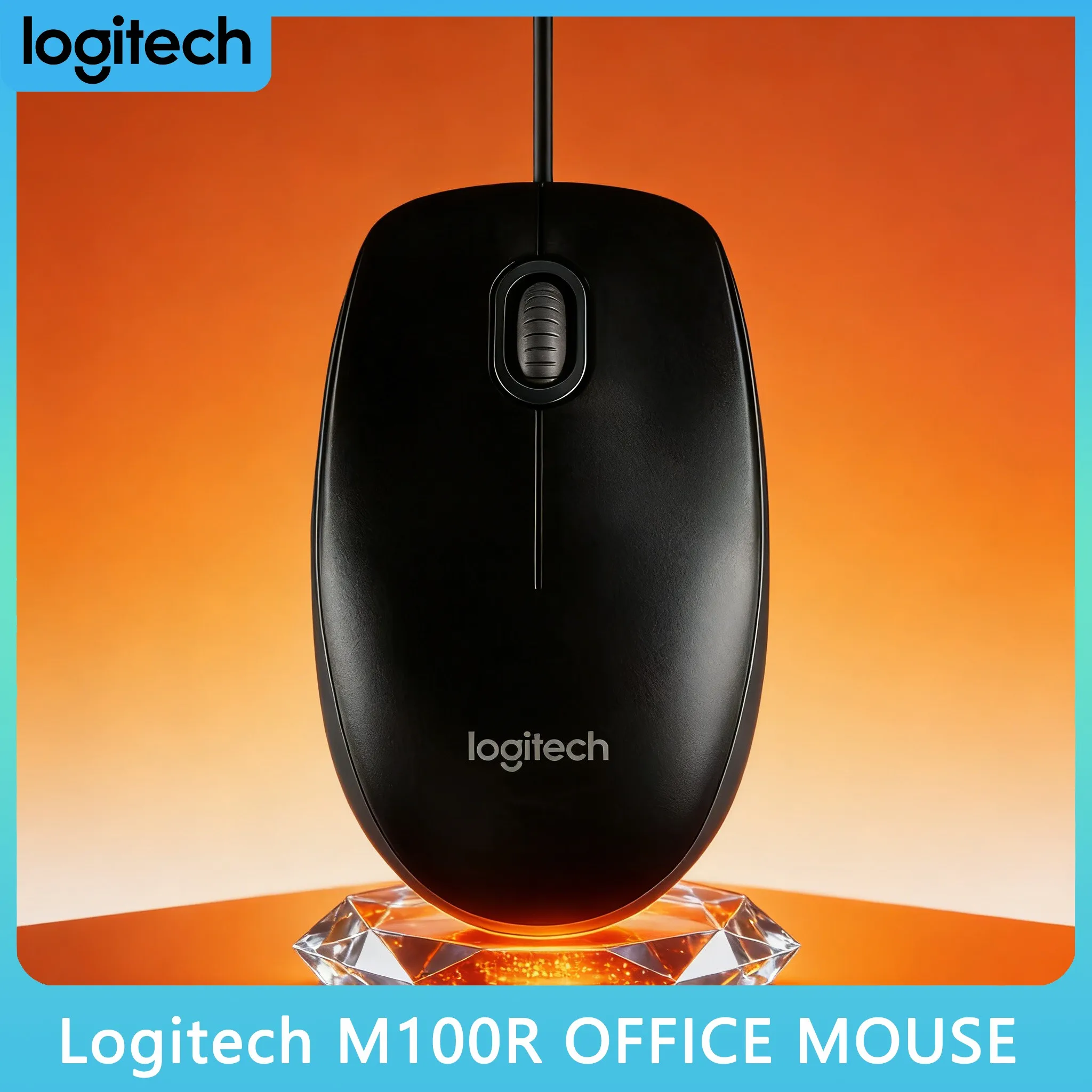 Проводная USB-мышь Logitech M100R для ноутбуков, офиса, дома, бизнеса, для корпоративных закупок
Проводная USB-мышь Logitech M100R для ноутбуков, офиса, дома, бизнеса, для корпоративных закупок
