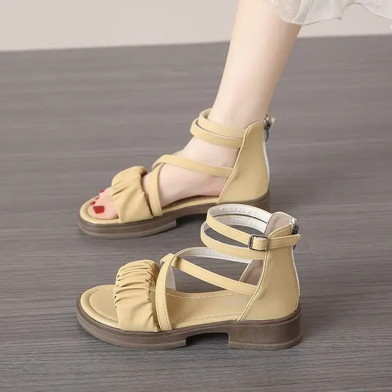 Outdoor Open Toe Woman Shoes Luxury Summer Cheap Liquidation 2025 Korea Vintage on Offer The Best Trending Vip Sandals for Women
Outdoor Open Toe Woman Shoes Luxury Summer Cheap Liquidation 2025 Korea Vintage on Offer The Best Trending Vip Sandals for Women