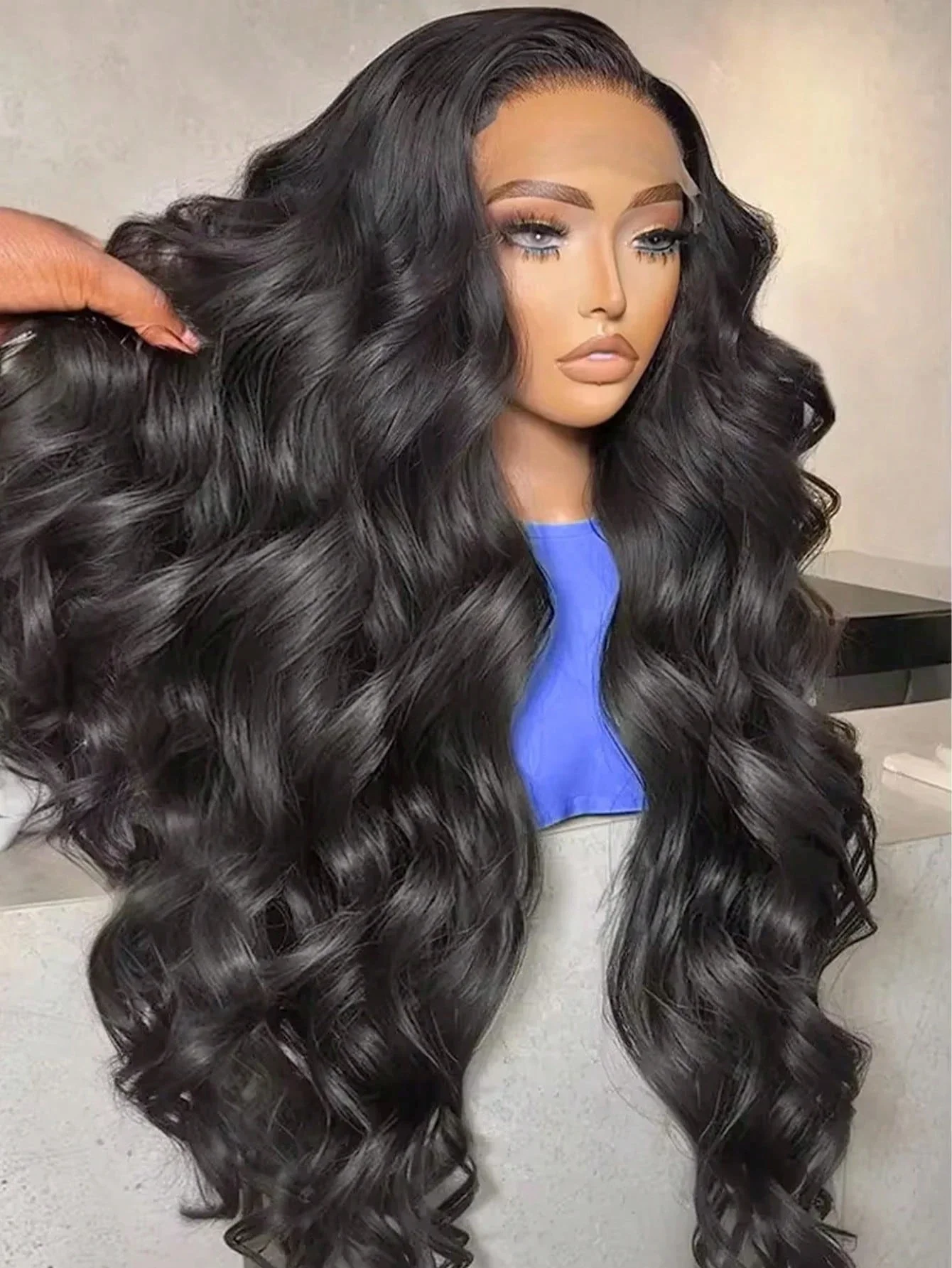 220 Density 13x4 13x6 Body Wave Hd Lace Front Wigs Human Hair Wig Brazilian 30 40 Inch 5x5 Body Wave Lace Frontal Wig For Women
220 Density 13x4 13x6 Body Wave Hd Lace Front Wigs Human Hair Wig Brazilian 30 40 Inch 5x5 Body Wave Lace Frontal Wig For Women