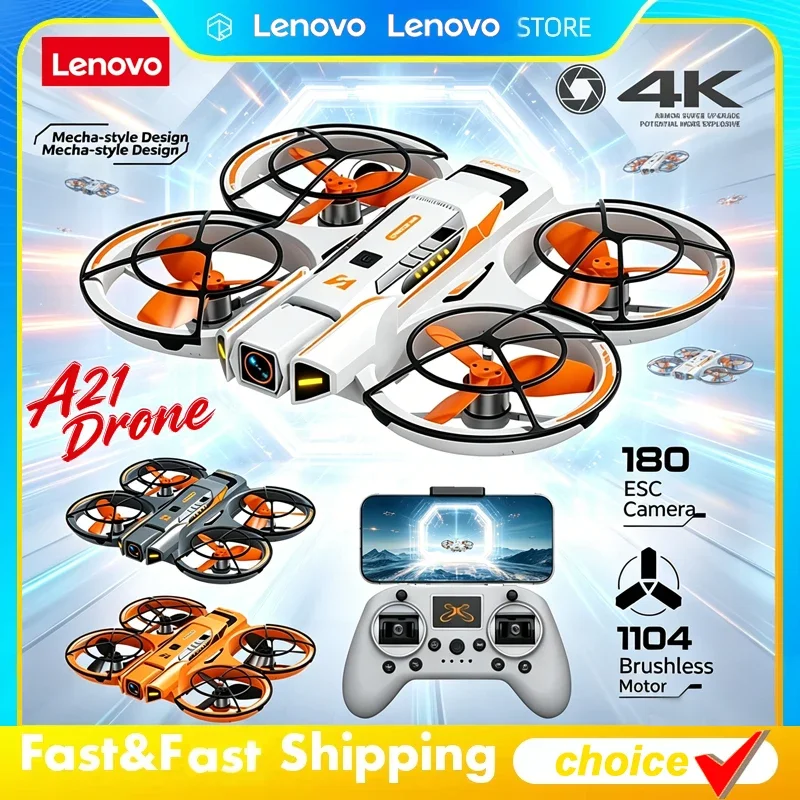 2026 Lenovo A21Pro GPS UAV 8K HD 5G Camera Professional Aerial Photography RC Quadcopter Brushless Drone Toy
2026 Lenovo A21Pro GPS UAV 8K HD 5G Camera Professional Aerial Photography RC Quadcopter Brushless Drone Toy