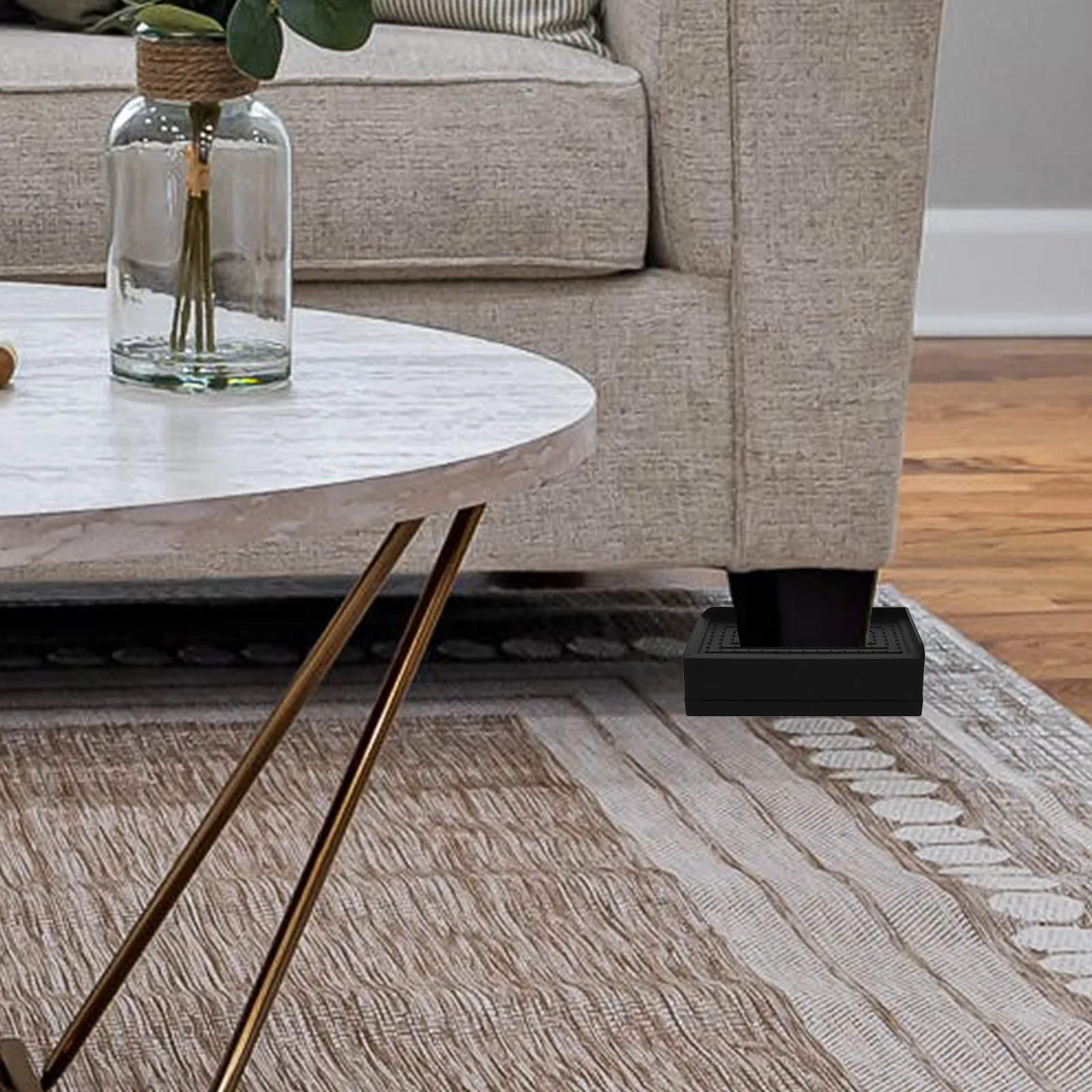 Комплект из 4 усиленных подставок для мебели: увеличители высоты для кроватей, диванов, столов и другой мебели
Комплект из 4 усиленных подставок для мебели: увеличители высоты для кроватей, диванов, столов и другой мебели