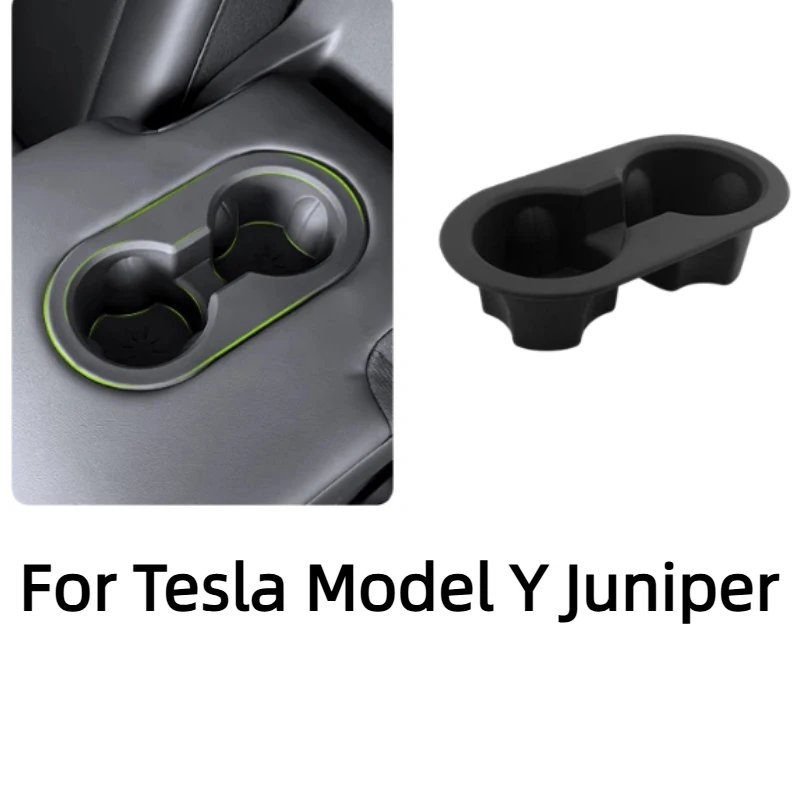 Для Tesla Model Y Juniper 2025 2026: Силиконовый держатель для напитков в салон автомобиля, аксессуар для заднего подлокотника
Для Tesla Model Y Juniper 2025 2026: Силиконовый держатель для напитков в салон автомобиля, аксессуар для заднего подлокотника