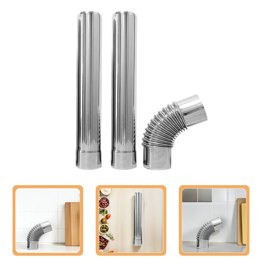 3Pcs Stainless Steel Chimney Flue Straight Tube and 90 Degree Elbow for Tent Stove Ventilation System Easy Assembly High Heat
3Pcs Stainless Steel Chimney Flue Straight Tube and 90 Degree Elbow for Tent Stove Ventilation System Easy Assembly High Heat