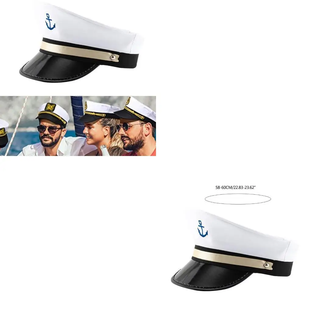 652F Fashion Hat Cosplay Sailor Hat Stage Performances Hat Costume Headwear
652F Fashion Hat Cosplay Sailor Hat Stage Performances Hat Costume Headwear