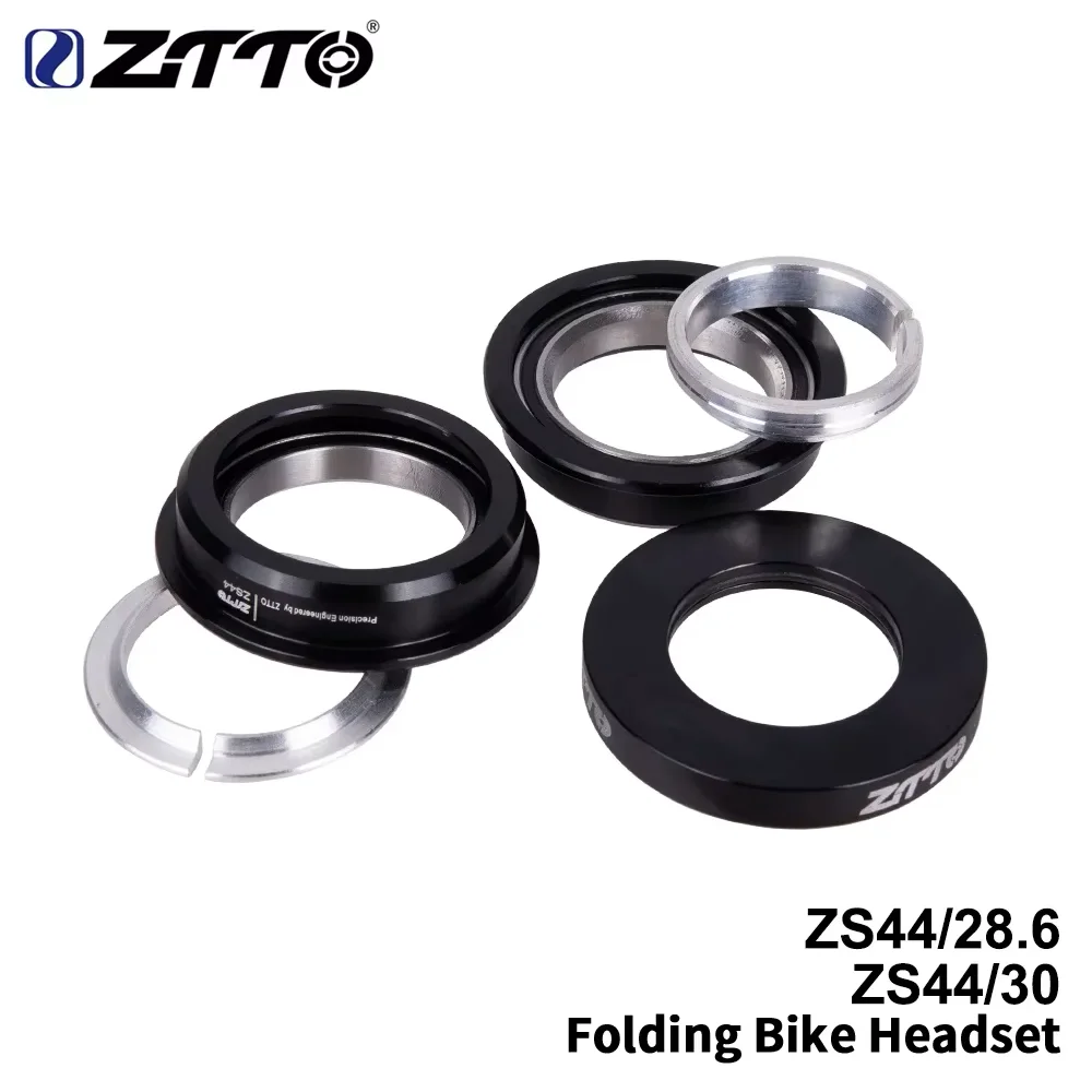 ZTTO Threadless Sealed Bearing Internal Headset Straight Tube Fork for Folding Bike 1 1/8' 28.6mm 44mm CNC Built-in Steering
ZTTO Threadless Sealed Bearing Internal Headset Straight Tube Fork for Folding Bike 1 1/8' 28.6mm 44mm CNC Built-in Steering