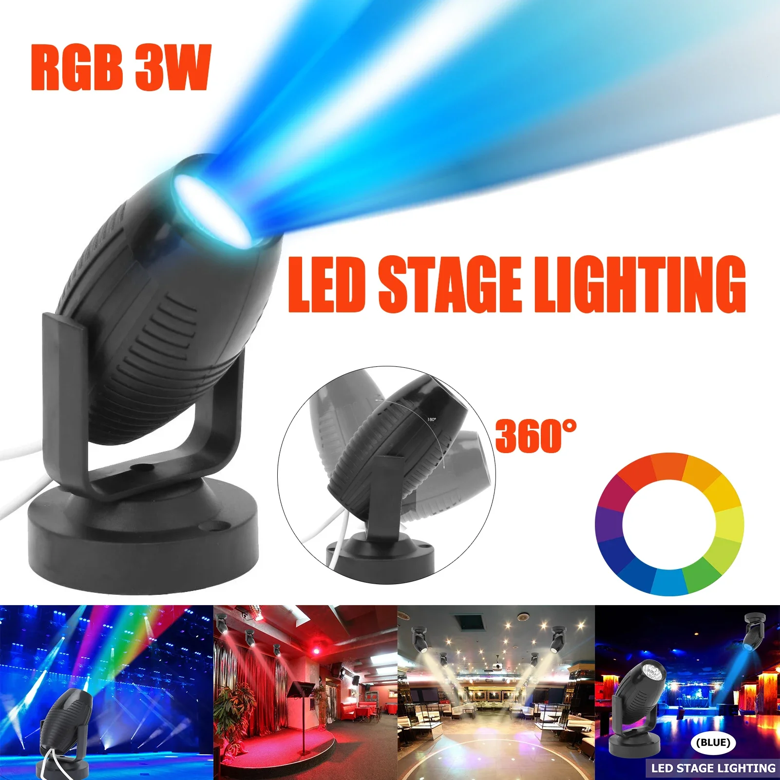LED Stage Lights RGB Sound Activated Rotating Disco DJ Party Magic Ball Strobe Mini Laser Projector Lamp KTV Atmosphere Light
LED Stage Lights RGB Sound Activated Rotating Disco DJ Party Magic Ball Strobe Mini Laser Projector Lamp KTV Atmosphere Light