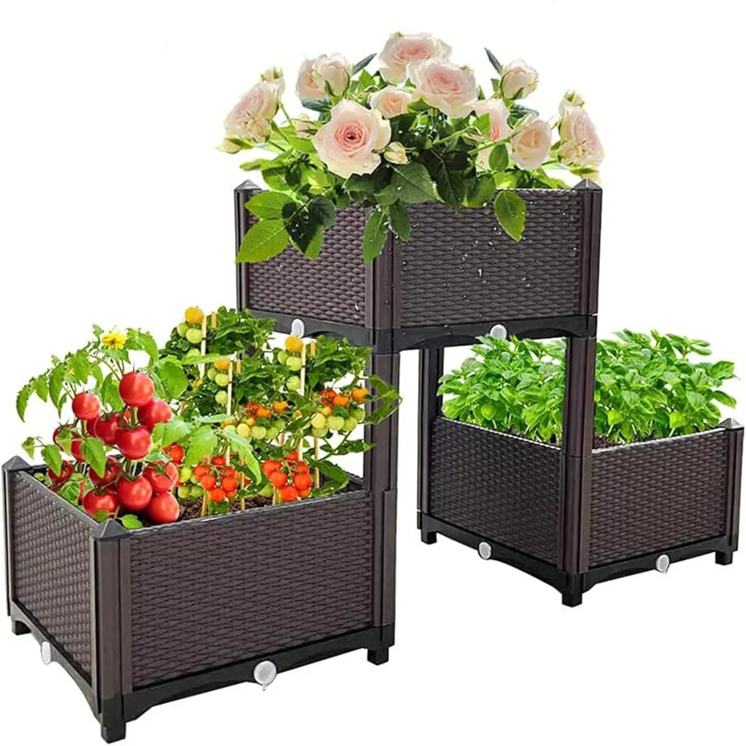 Planter for Outdoor Plants with Legs Raised Garden Bed Planter Box Elevated Garden Boxes Plant pots Perfect for Garden Patio Bal
Planter for Outdoor Plants with Legs Raised Garden Bed Planter Box Elevated Garden Boxes Plant pots Perfect for Garden Patio Bal